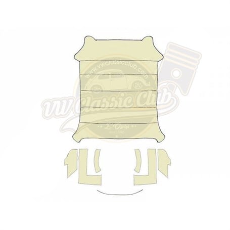 Golf Coupe Düz Tavan Döşemesi