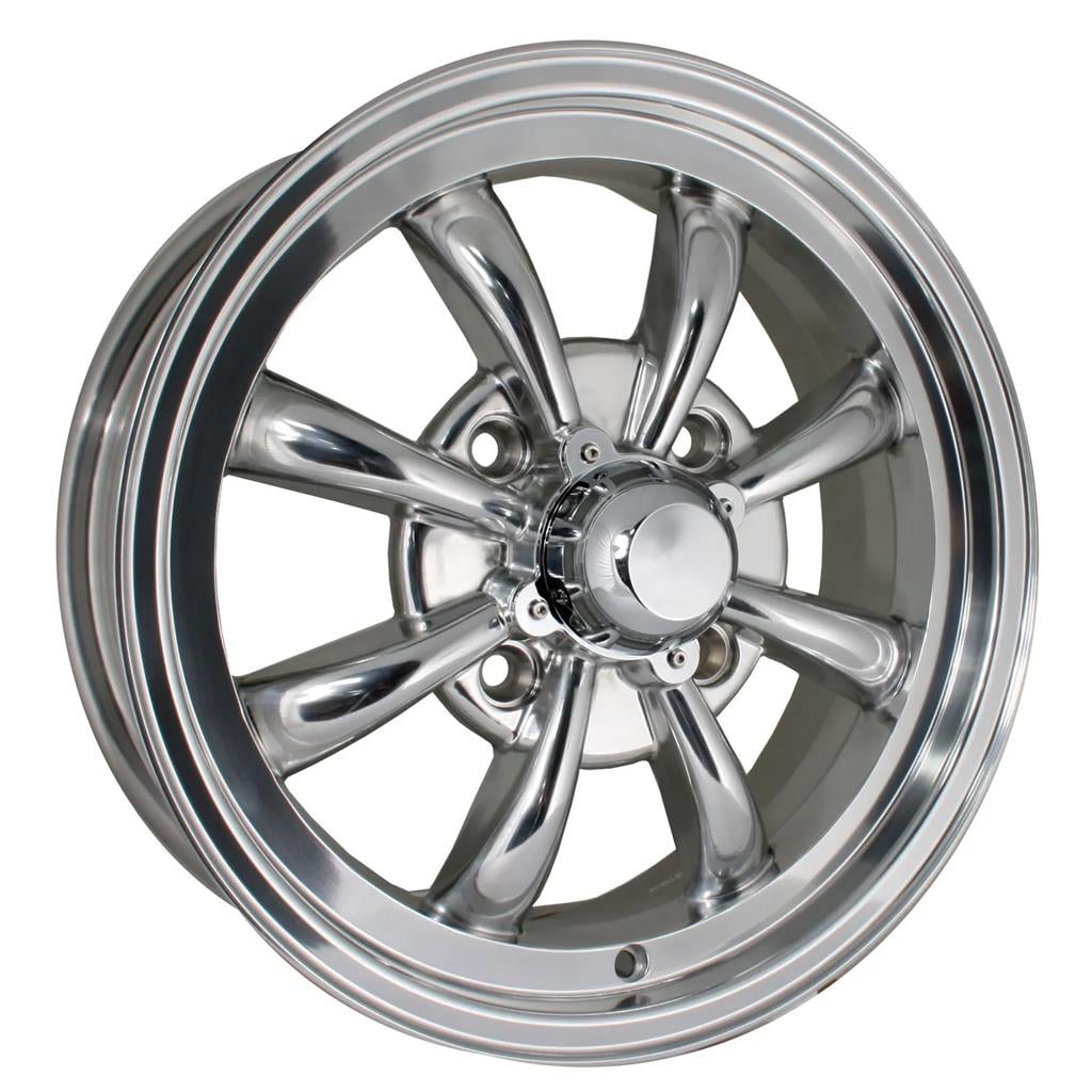 GT 8 Spoke 15'' Krom Jant 4x130 Set AC601008P - VW Classic Club | Vosvos Kaplumbağa Yedek Parça