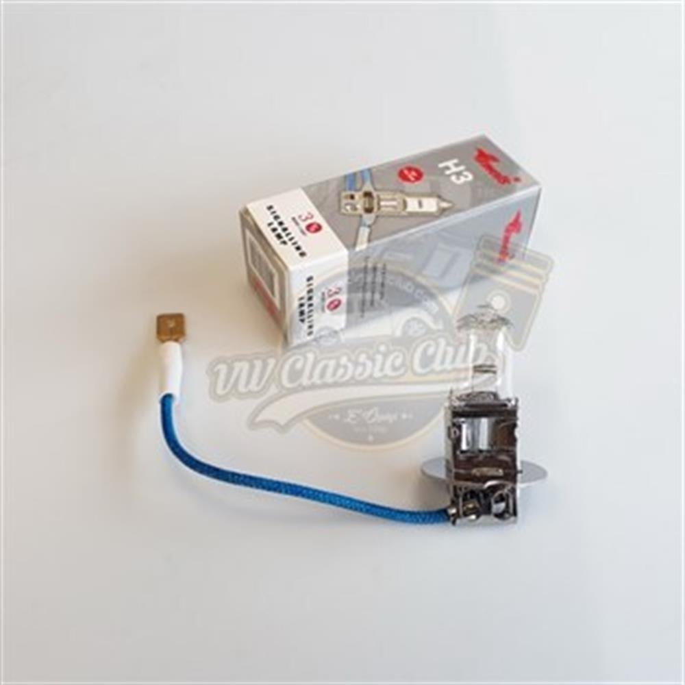 Halojen Sis Lambası Ampulü H3 Kablolu 12V 55W (1100-1200-1300-1302-1303-T1-T2Karmann-Variant)