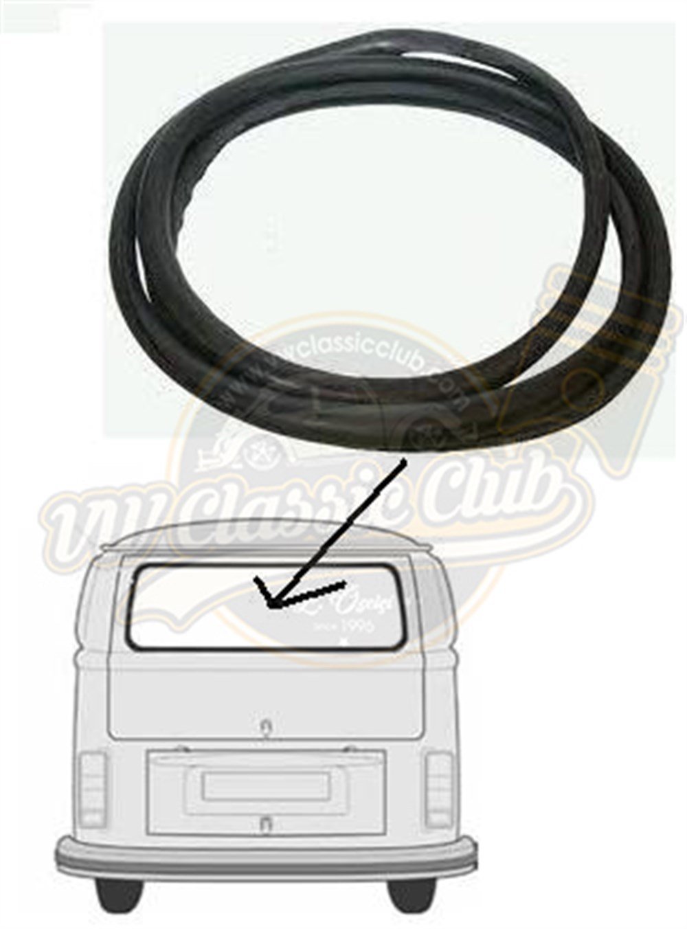 Heritage Arka Cam Lastiği (T2)