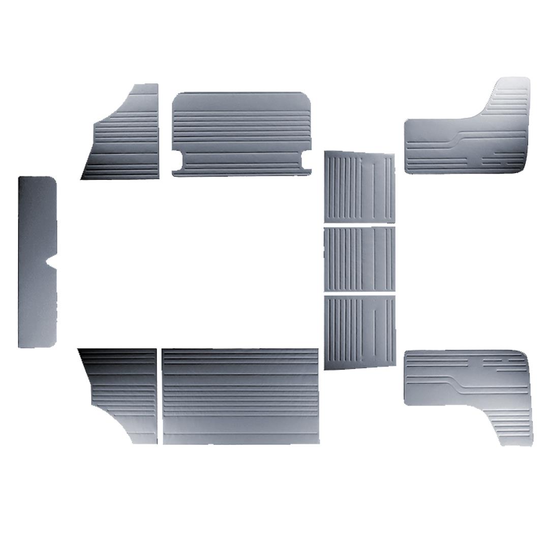 Kapı Döşemesi 10'lu Takım Gri (T2)