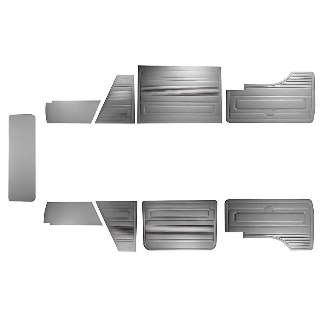 Kapı Döşemesi 9'lu Takım Gri (T3)