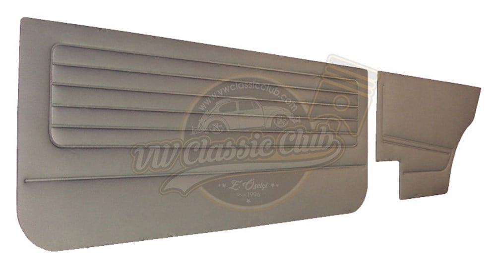 Kapı Döşemesi Takım Coupe Gri (4 Parça) (1975-1983)