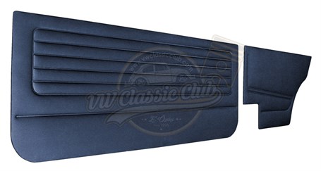 Kapı Döşemesi Takım Coupe Lacivert (4 Parça) (1975-1983)