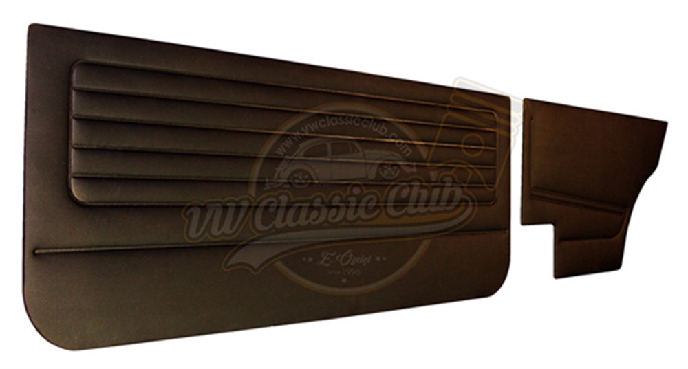 Kapı Döşemesi Takım Coupe Siyah (4 Parça) (1975-1983)