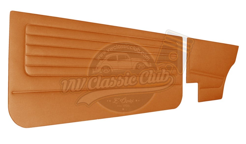 Kapı Döşemesi Takım Coupe Taba (4 Parça) (1975-1983)