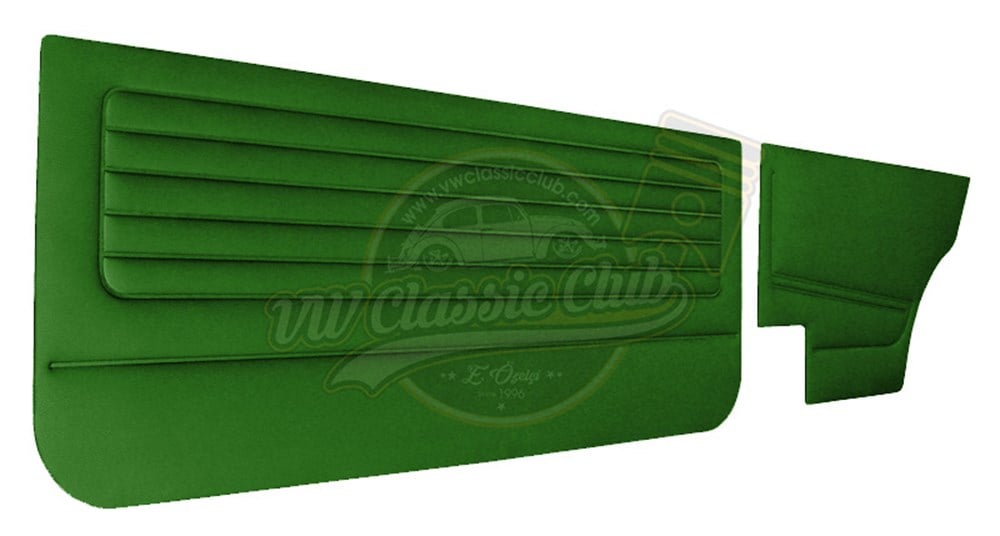 Kapı Döşemesi Takım Coupe Yeşil (4 Parça) (1975-1983)