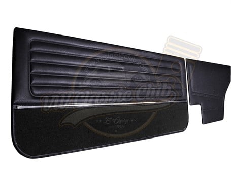 Kapı Döşemesi Takım Siyah (Halı ve Nikelajlı 4 Parça) (1975-1983)