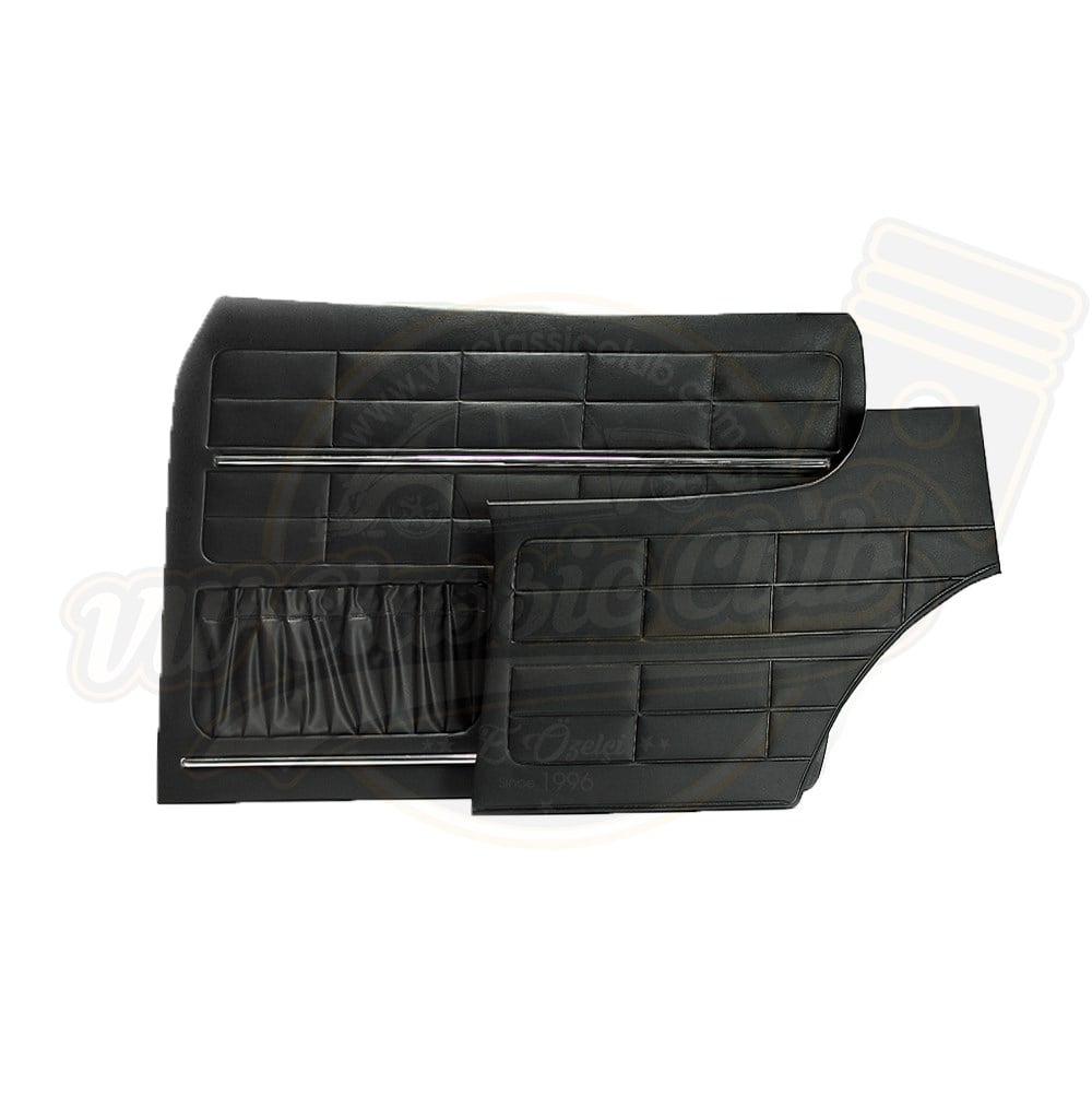 Karmann Ghia Kapı Döşemesi Takım Siyah (1960-1974)