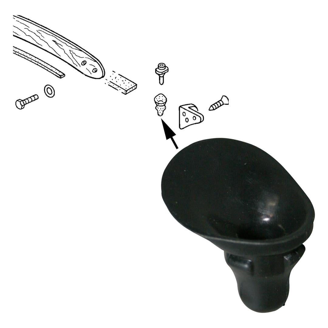 Kelebek Cam Lastiği - Sol (1100-1200)