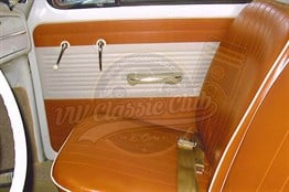 Koltuk Kılıfı Kırmızı/Fildişi (1100-1200)