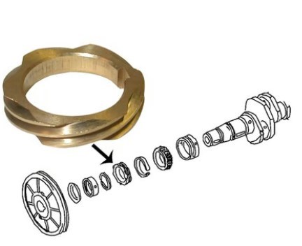 Krank Mili Sarı Dişli 