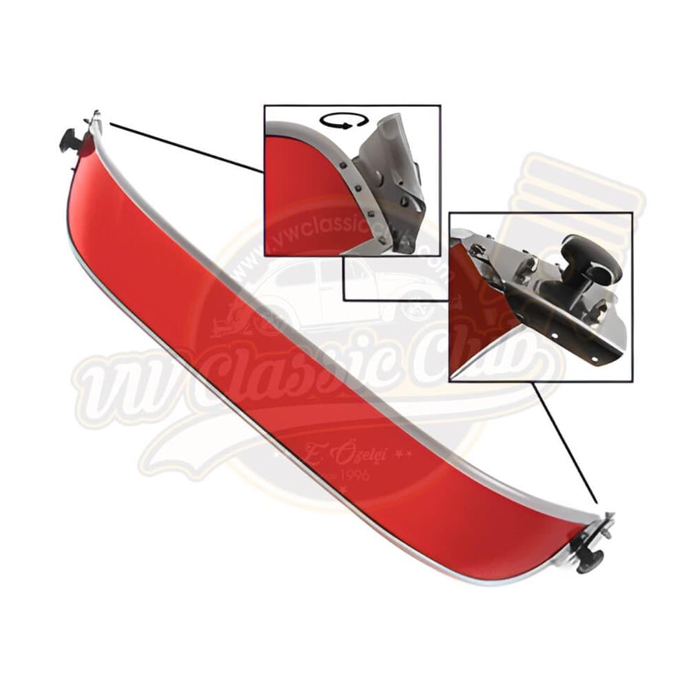 Ön Cam Güneşliği Kırmızı (Sun Vizör) (1100-1200-1300-1302)