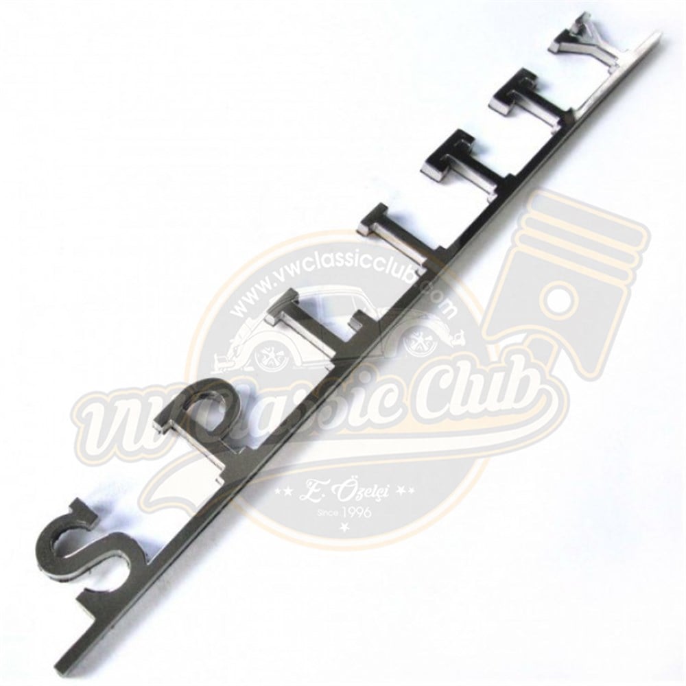 Splitty Yazı Krom Logo Amblem