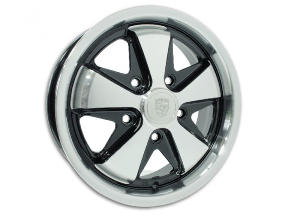 Empi 911 Fuchs Style 4,5x15 Krom-Siyah Jant 5x130 