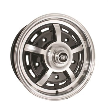 SSP Sprint Star Jant 5x15 İnc Siyah-Krom 4x130