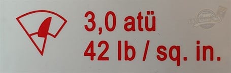 Su Fıskiye Basınç Şema Sticker