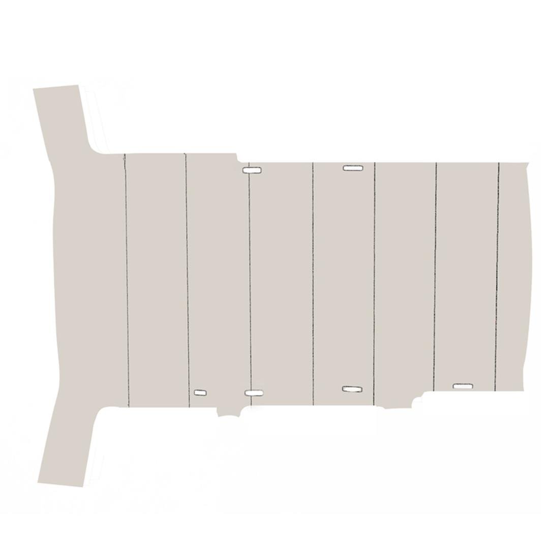 Tavan Döşemesi Krem (Delikli) (T3)