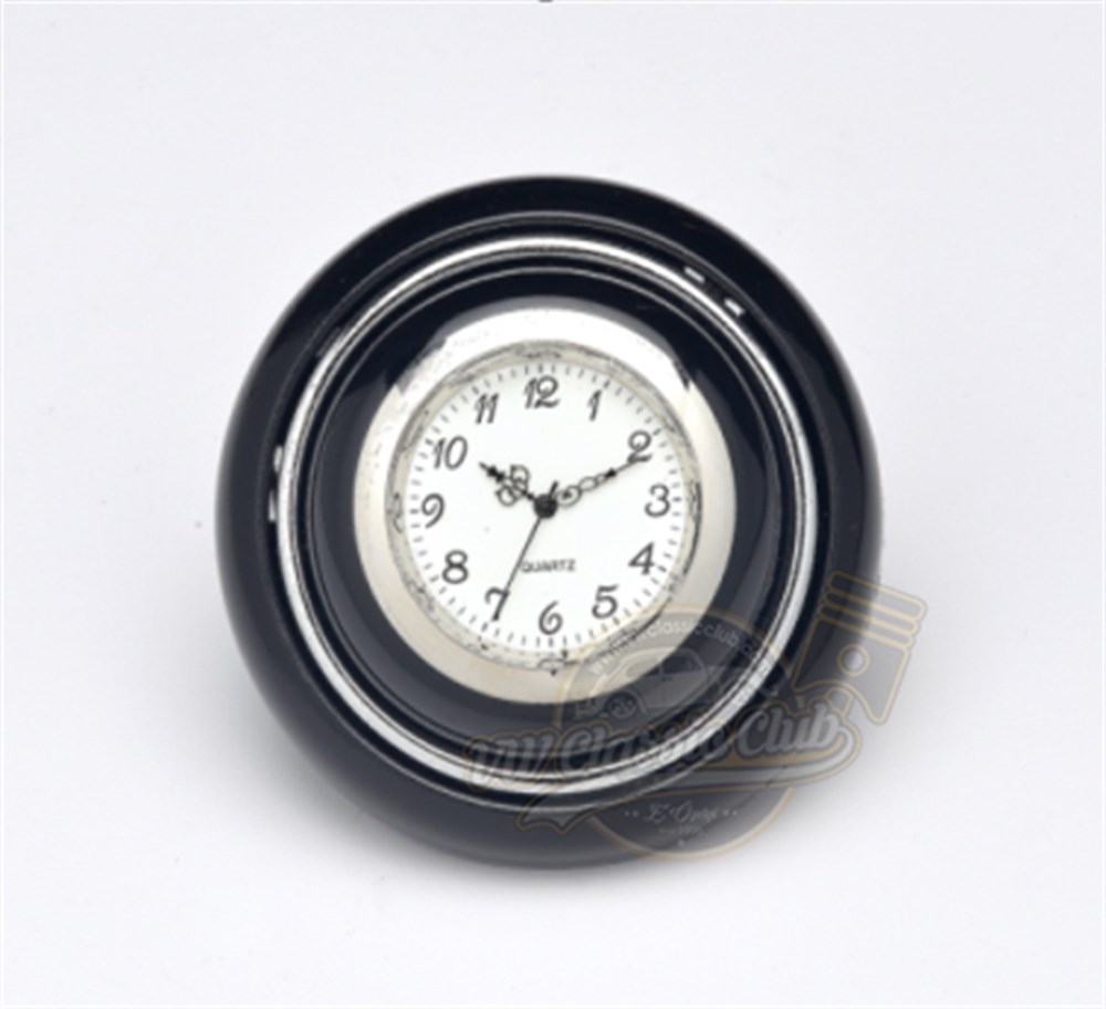 United Pacific Korna Göbeği Saatli Siyah-Gümüş (1100-T1)