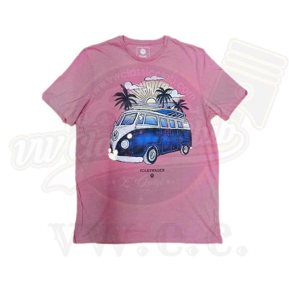VW Lisanlı T1 Baskılı T-Shirt 