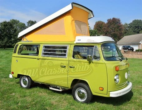Westfalia Pop-out Arka Tavan Tentesi Turuncu (T2 B Kasa)