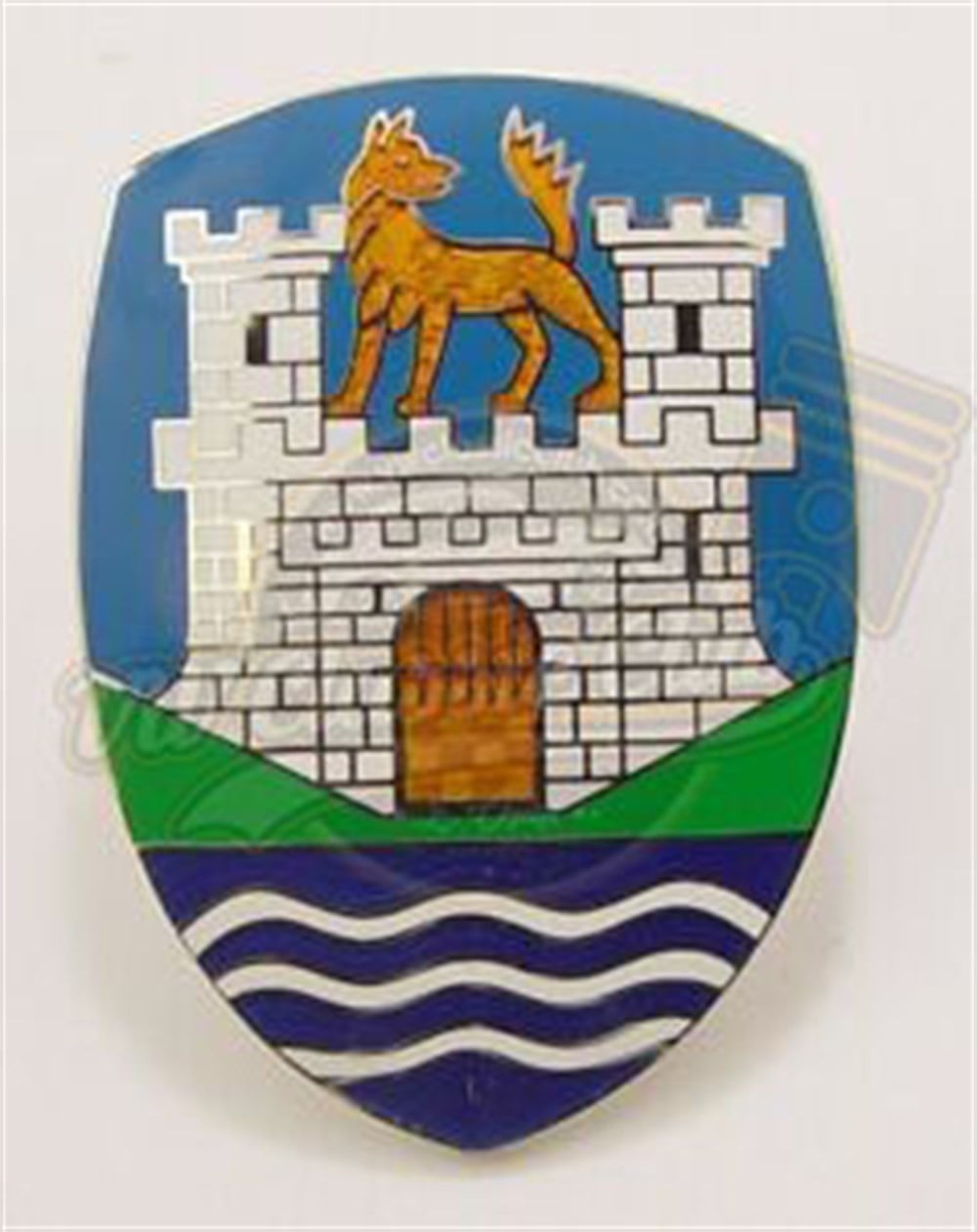 Wolfsburg Ön Kaput Arma Amblem Logo (1100-1200)