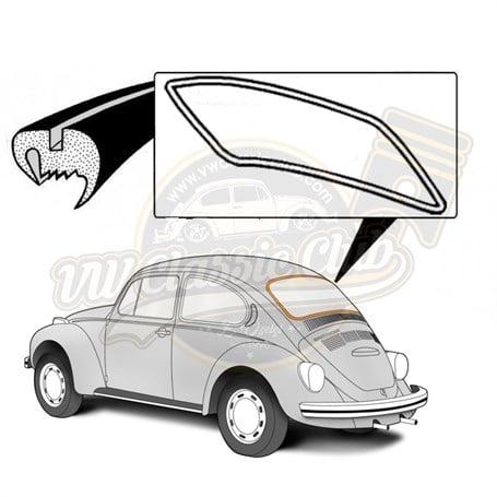 Wolfsburgwest Arka Cam Lastiği (1302-1303)