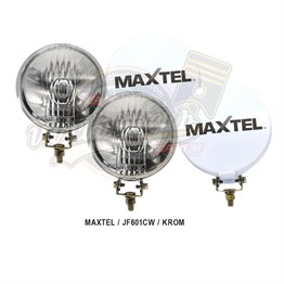 Maxtel Sis Lambası Krom Beyaz Küçük 138mm - JF601CW (Adet)