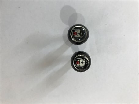 Interior Door Opening Piston Black with Badge