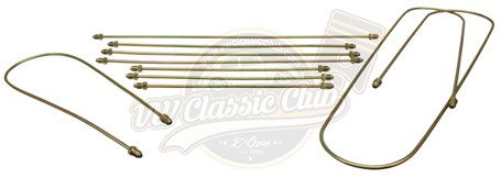 Brake Line Set 9 Pieces