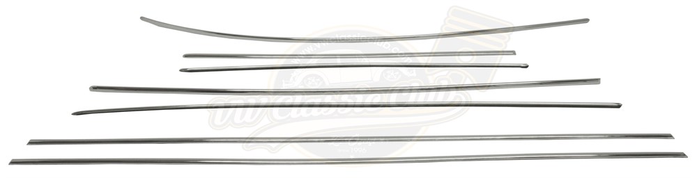 7 Piece Trim Set Aluminium Wide Type
