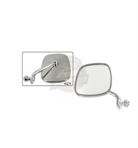 Paruzzi Door Mirror Nickel Left
