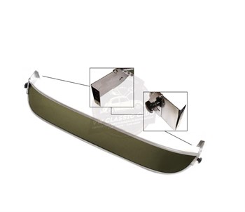 Exterior Sun Visor Dark Grey