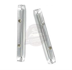 Hinge Cover for Rear Quarter Pop-Out - Chrome