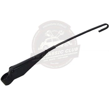 Wiper Arm Left Clamp Fit Black 73-75