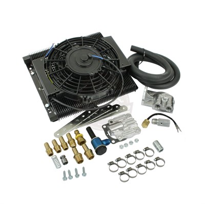 Empi Oil Cooler Kit with Fan 