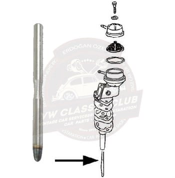 Empi Fuel Pump 108mm Push Rod