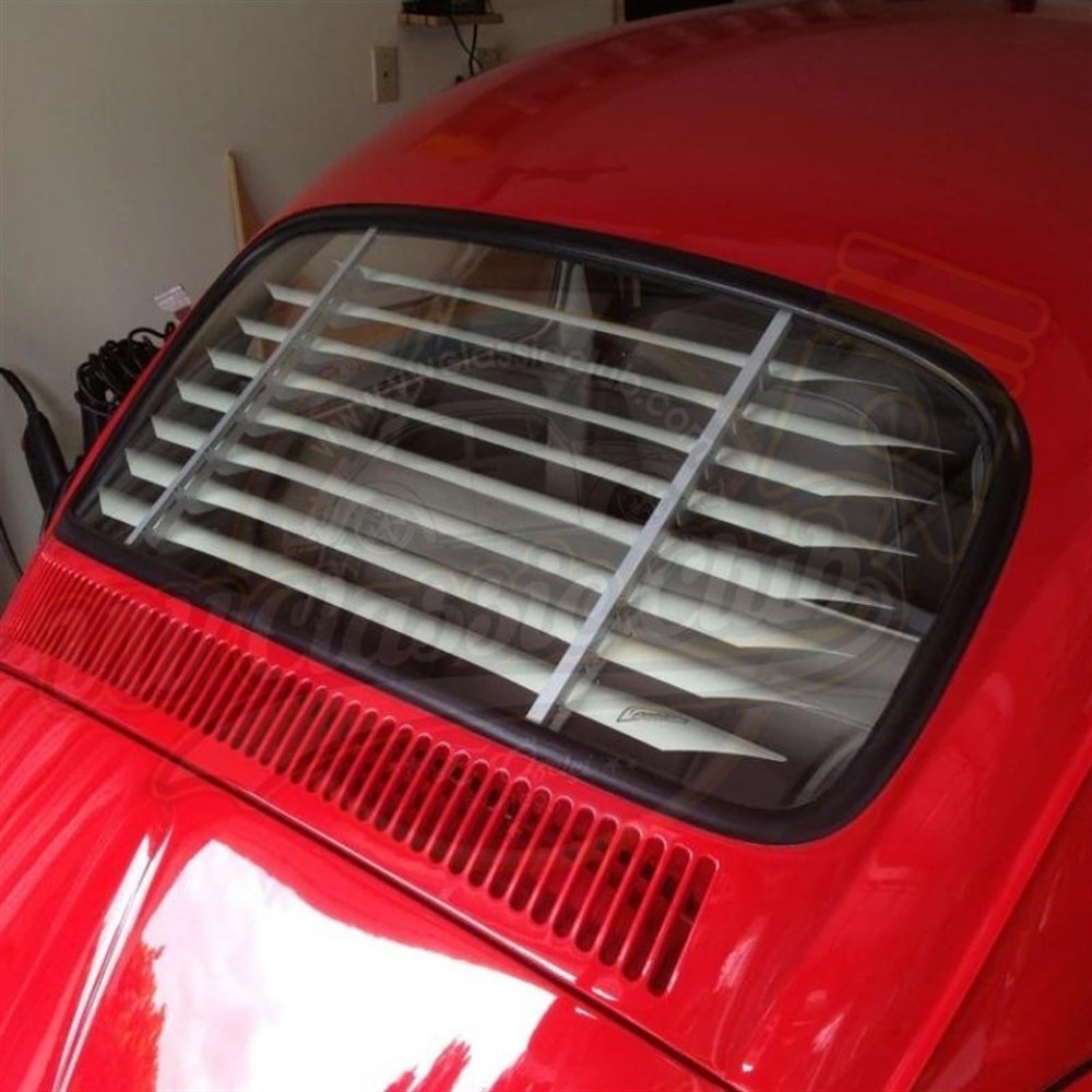 Rear Window Interior Blinds / Louver Set Blue 210348140 VW Classic