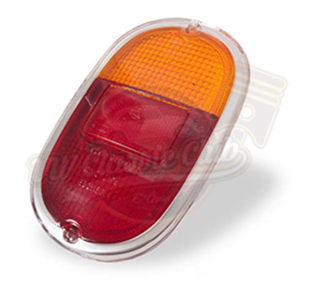 Complete Rear Light - Plain Crystal Lens - Pair