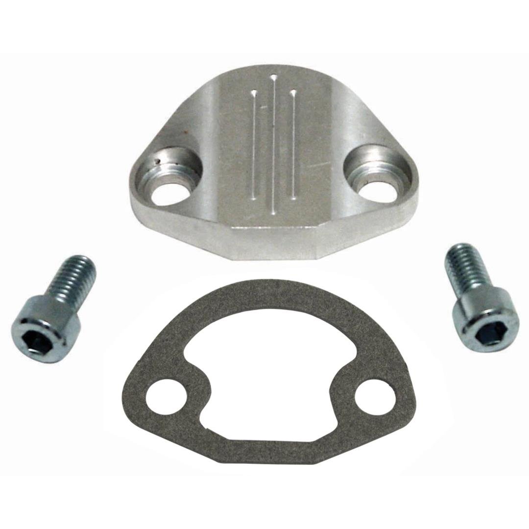 Fuel Pump Block-off With Hardware