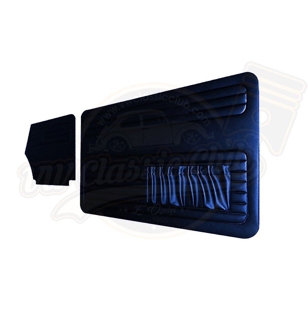 Cabrio Door Panel Set Dark-Blue (1300-1302-1303)