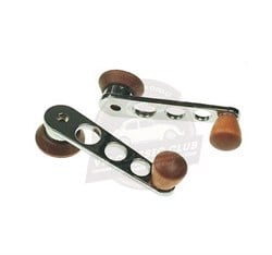 BBT4VW Window Winder Handles Chrome with Wooden Knob