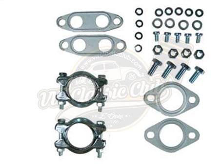 Exhaust Fitting Kit Twin Manifold Kit