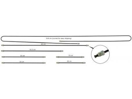 Brake Hose Kit - 10 Pieces