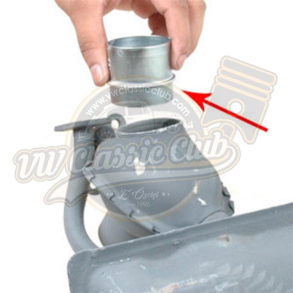 Fresh Air Hose Connecting Pipe 113255165 8121500100 VW Classic Club