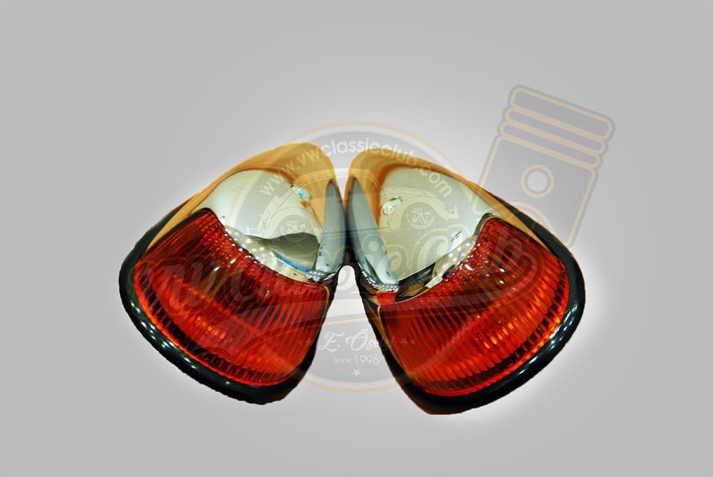 Front Indicator Lens Amber Pair