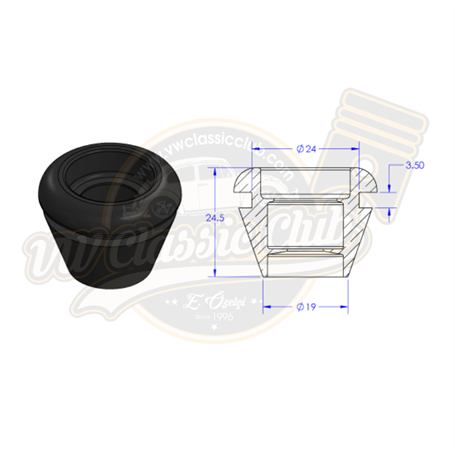 Dashboard Top Heater Outlet Left