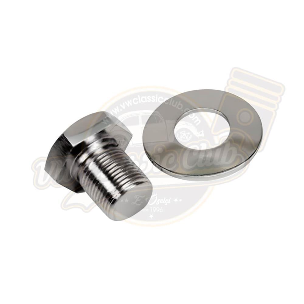 Crank Shaft Pulley Bolt (1100-1200-T2SPLIT-T2BAY-Karmann Ghia-Type3)