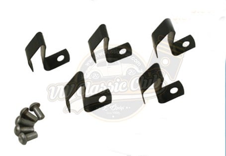 Hubcap Securing Clip - Pair