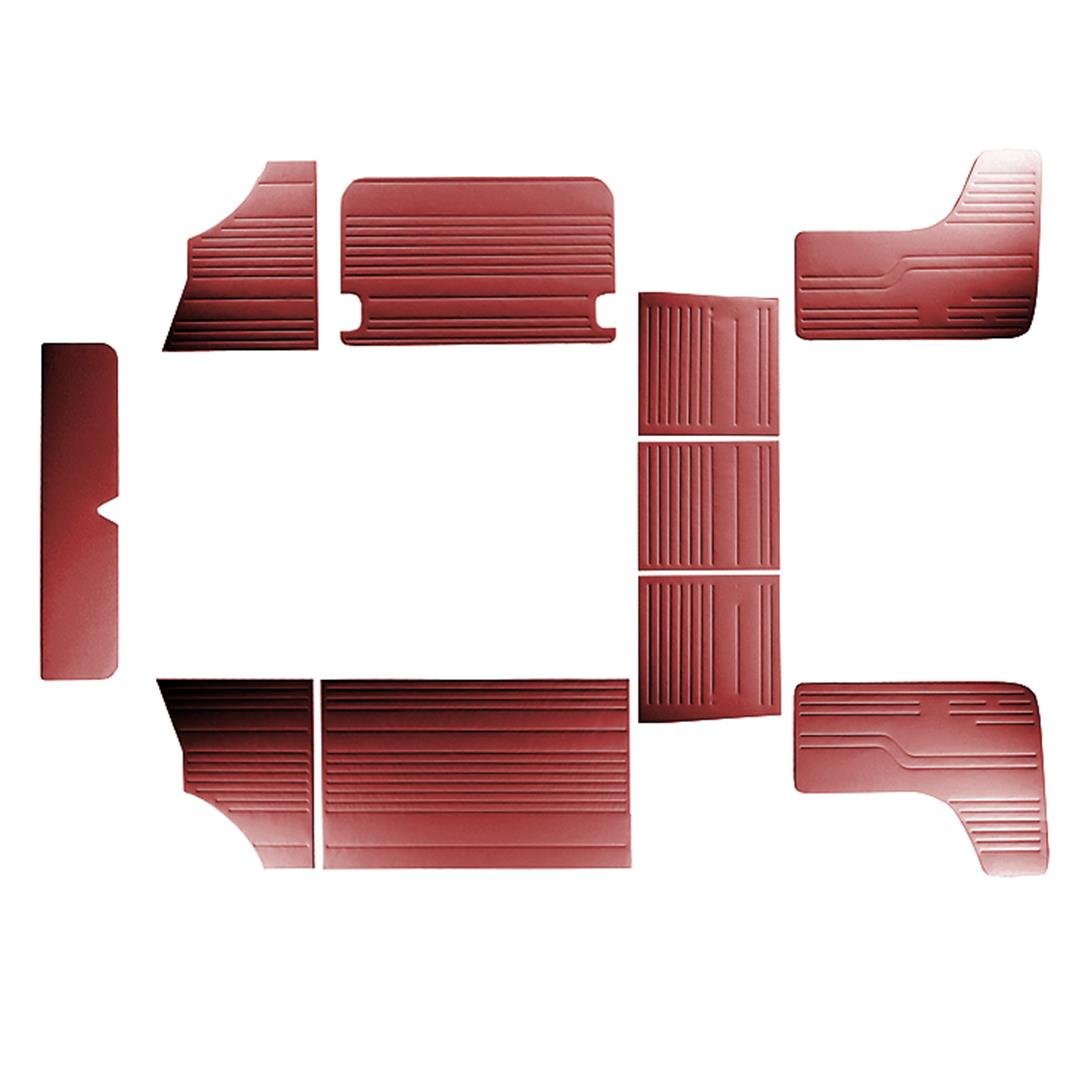Door Panel 10 Piece Set Bordeaux (T2)
